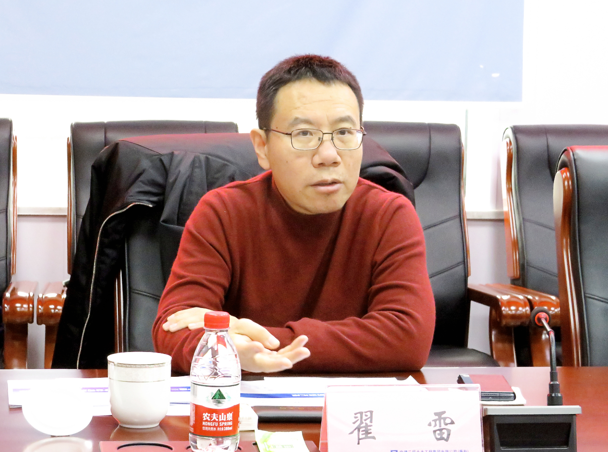 局副总经理、总工程师翟雷一行到盾构分公司调研指导工作