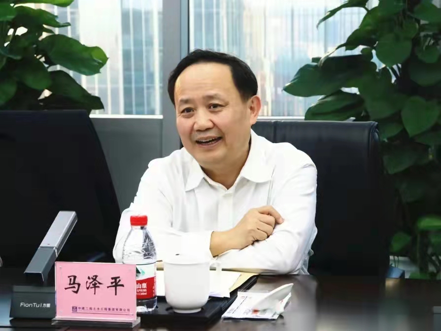 中建集团党组成员、副总经理马泽平一行赴金龙全年资料免费大全开展市场营销专题调研